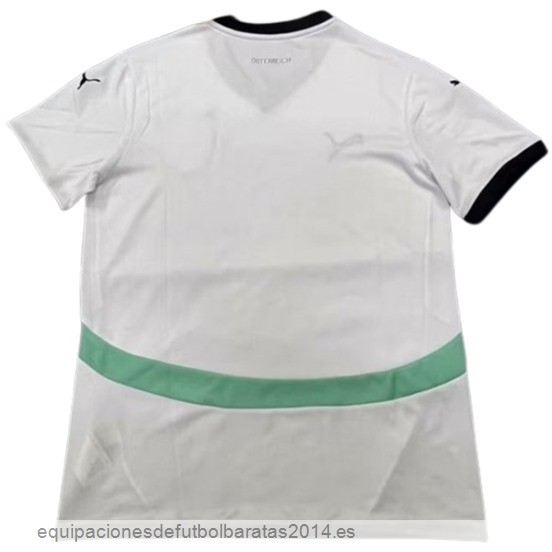 Nuevo Tailandia 2ª Camiseta Austria 2024 Blanco Baratas